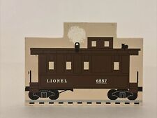 The Cats Meow Village Lionel Lines Southern Pacific Illuminated Caboose Smoke 97 picture