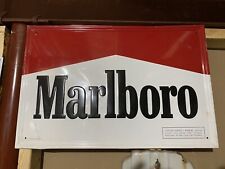RARE Vintage Marlboro Metal Sign Authentic 