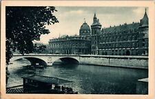c1930 Paris and Its Wonders View from Seine Board of Trade Collotype Postcard picture