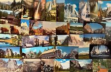 36 - Beautiful Classic Yosemite National Park Postcards, 3.5