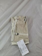 USGI Issue Military Heavy Duty Work Gloves Cattlehide Rappelling Size 4 (Large) picture