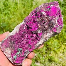 1420g Natural Purple Pink Cobalt Cobalto Calcite Crystal Gemstone Rare Mineral picture