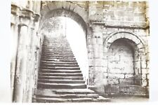 1927 Abbey Fountains England Building Stairs Architectural Snapshot Photo picture