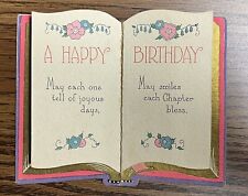 vintage 1920s birthday card picture