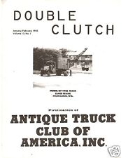 1926 AC Mack Crane Truck Scale Model - 1983 Double Clutch magazine picture