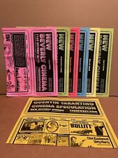 New Beverly Cinema Calendars LOT of 7 2022-2023 Movie Schedules Very Good OOP picture