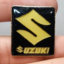 Vintage Suzuki Logo Car Truck Motorcycle Enamel Hat Lapel Pin Badge 1