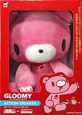 Chax GP Gloomy Bear Action Speaker Pink 31cm 2010 USB Rare Swing Dance picture