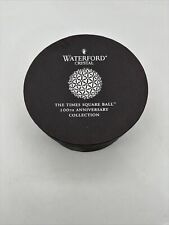 Waterford Crystal Times Square Ball Ornament 2008 LIGHT 1ST EDITION LED NIB   picture