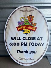 Disney Muppet Vision 3D Sign picture