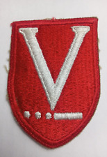 US Army Authentic WW2 Era Victory Task Force Patch picture