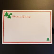 Vintage Pam Marker Gibson Christmas Greetings Postcards NEW Lot of 15 Pine Tree picture