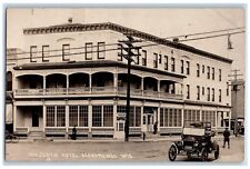 1929 Majestic Hotel View Oconomowoc Wisconsin WI RPPC Photo Posted Postcard picture