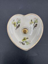 Vtg. Lord Nelson, England, Porcelain Ring Dish with Dogwood Blossoms, 1978, MINT picture