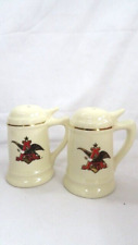 Vintage Anheuser-Busch Brewing Co. Salt & Pepper Shakers picture