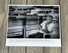 Vintage 1992 Jean Phillip Manager Of Marina Bay Resort Black White Photograph  picture