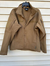 Mens Wild Things Tactical Soft Shell Level 5 Tan Jacket Medium Full Zip 60005 picture