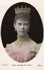 H.R.H. Princess of Wales England Vintage B&W Postcard picture