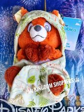 2023 Disney Parks Babies Baby Tod Fox & The Hound Blanket Pouch Plush New picture