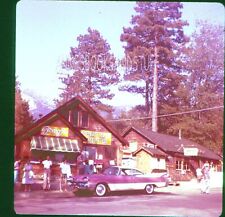 70 mm color slide * US TRAVEL location? GARY'S PHOTOS AND GIFTS people Nice CAR  picture