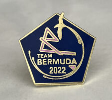 2022 NOC Olympic Pin ~ Birmingham Commonwealth Games  ~~ Bermuda ~ Sea Bird Logo picture