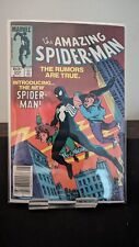 AMAZING SPIDER-MAN 252 🔑1ST BLACK SUIT NEWSSTAND Very Nice Copy  picture