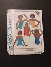 🌞 McCall's Sewing Pattern 5602  Size Medium 14/16  🧵UC FF   🪡Set Of Tops picture