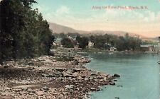 Postcard Along the River Front Nyack New York AB2 picture