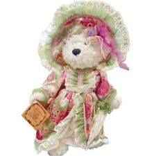Dan Dee Collectors Choice Victorian Bear Louis DeMas Floral Lace Coat New Gift picture