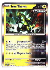 Pokemon TCG SV05 Temporal Forces Iron Thorns Rare Holo #062/162 picture