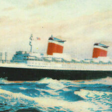Vintage Postcard c.1950's S.S United States World's Fastest Liner-B114 picture