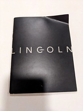 Original 2002 Lincoln Full Line Sales Brochure Blackwood Town Car Continental LS picture