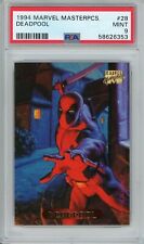 1994 Marvel Masterpieces #28 Deadpool PSA 9 picture