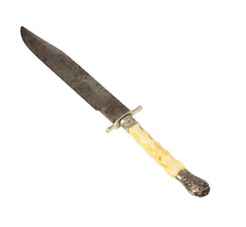 c.1860 Tiffany Broadway, New York California Bowie Knife, Bone Handle, Gold Rush picture