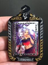 Huge Lady Fox Rakyom In Oil Amulet Thai Talisman Luck Charm Protection Vol. 4 picture