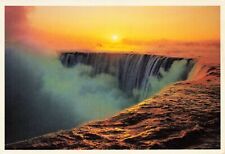 Niagara Falls Ontario Horseshoe Falls Sunrise View Vintage Postcard Posted 1987 picture