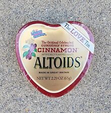 Altoids Cinnamon Heart Shaped Love Tin, Made in Great Britain, Sealed picture