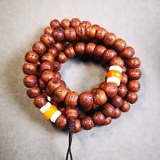 Gandhanra Old 108 Bodhi Beads Mala,13mm Prayer Beads for Meditation,49