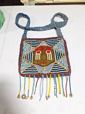 Beautiful 100% Authentic Yoruba Tribe Beaded Diviner Shoulder Bag Nigeria Africa picture