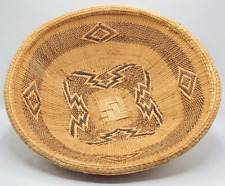 Vintage African Tonga Grass Basket 10