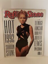 Rolling Stone Magazine #630 May 14 1992 Sharon Stone & Poster picture