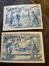 Sapanule Sold by All Druggists- Trade Card -Wonder Cure All Drug P523 picture