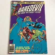 Daredevil # 172 Marvel Comics 1st series 1981 GD Newsstand picture