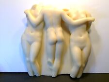 1993 Metropolitan Museum of Art MMA Three Nudes Resin Wall Art Plaque 15