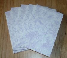 5 Lavender TOILE notepads / tablets - Lovely   picture