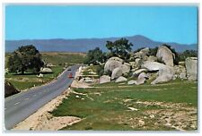 c1960's Scenic Highway Cars Near Lake Henshaw California CA Vintage Postcard picture