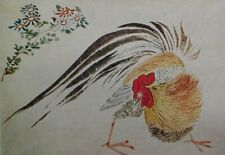 Chicken Cock UK Antique Postcard Early 1900s Rare Japanese Print  picture