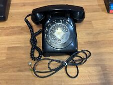 Vintage Automatic Electric Rotary Desk Telephone - Black - UNTESTED picture