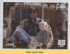 2016 Topps The Walking Dead Season 5 Mud 11/50 Daryl Dixon Loss #47 READ 0af picture