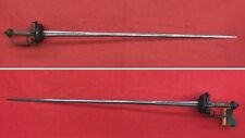 Very Fine Quality Continental Chiseled Dish Hilt Transitional Rapier Circa 1645 picture